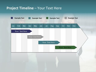 A Woman Standing In Front Of A Man In A Suit PowerPoint Template