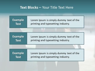 A Woman Standing In Front Of A Man In A Suit PowerPoint Template