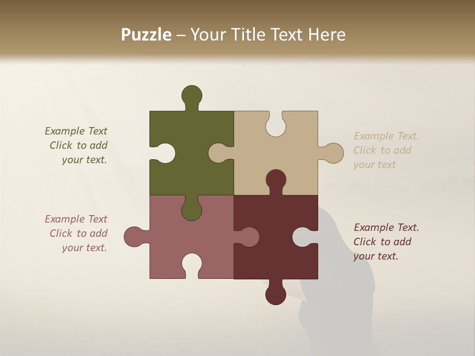 Practitioner Horizontal Man PowerPoint Template