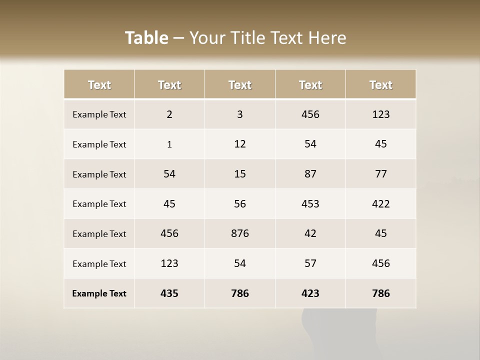 Practitioner Horizontal Man PowerPoint Template
