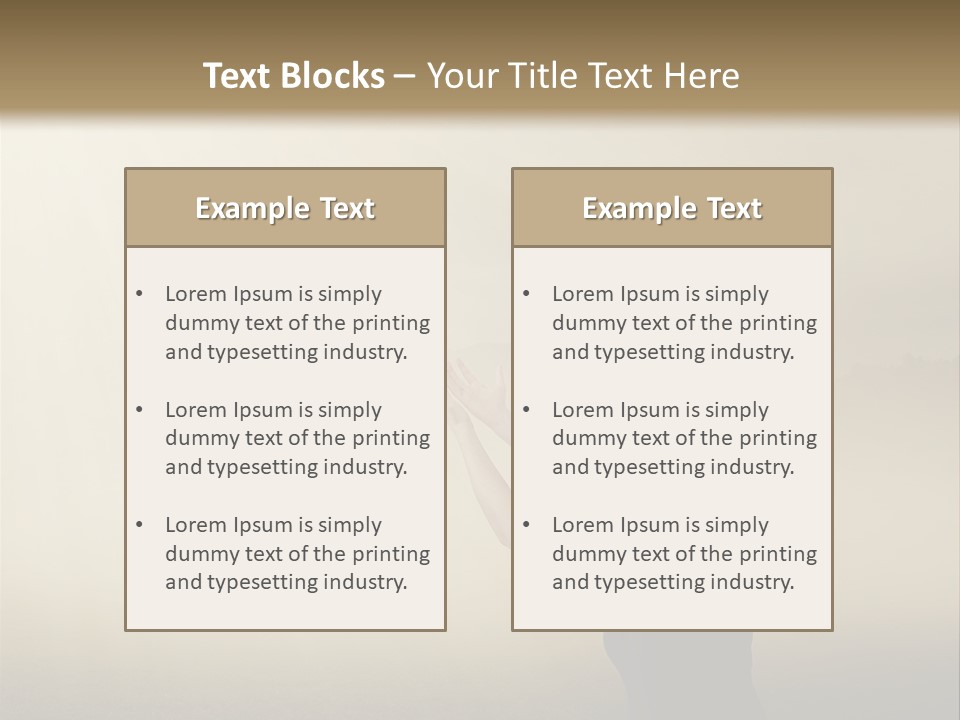 Practitioner Horizontal Man PowerPoint Template
