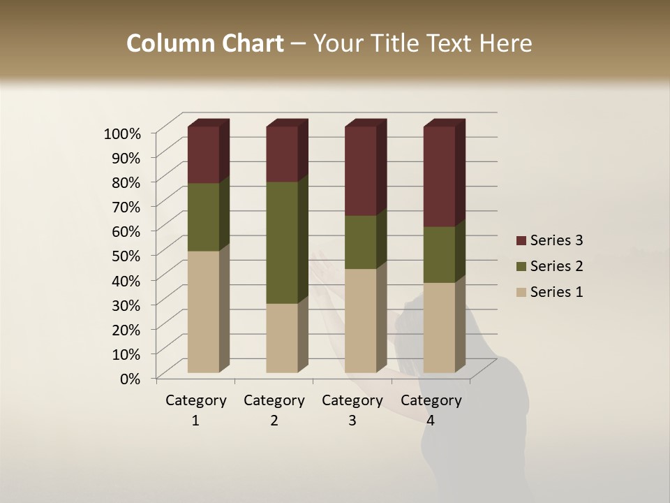 Practitioner Horizontal Man PowerPoint Template