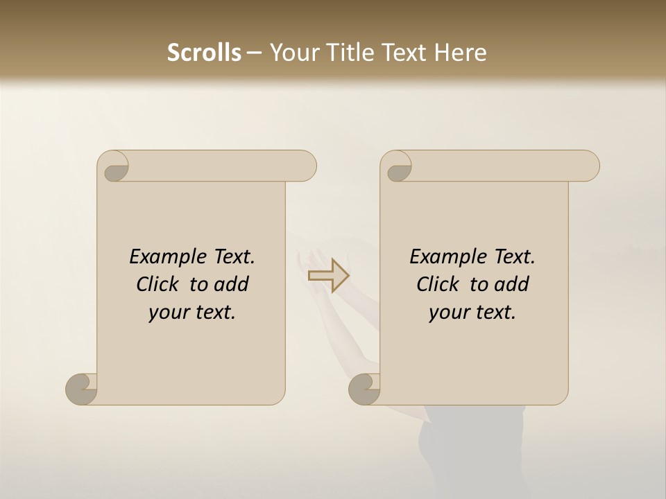 Practitioner Horizontal Man PowerPoint Template