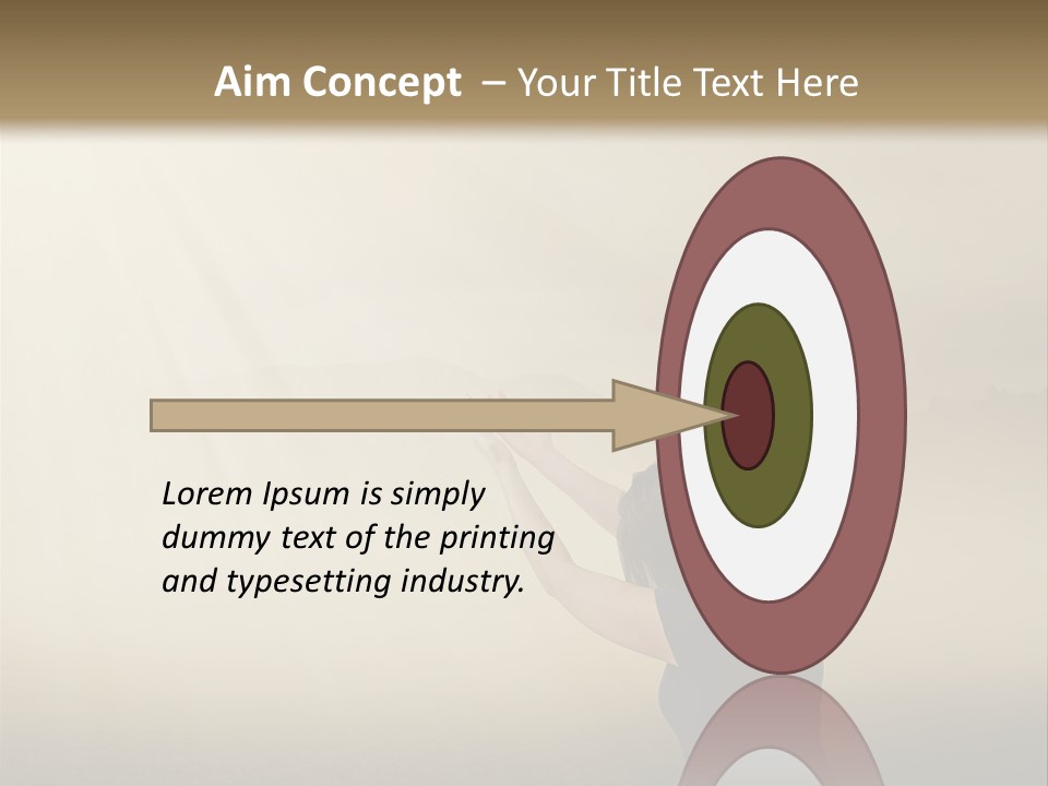 Practitioner Horizontal Man PowerPoint Template