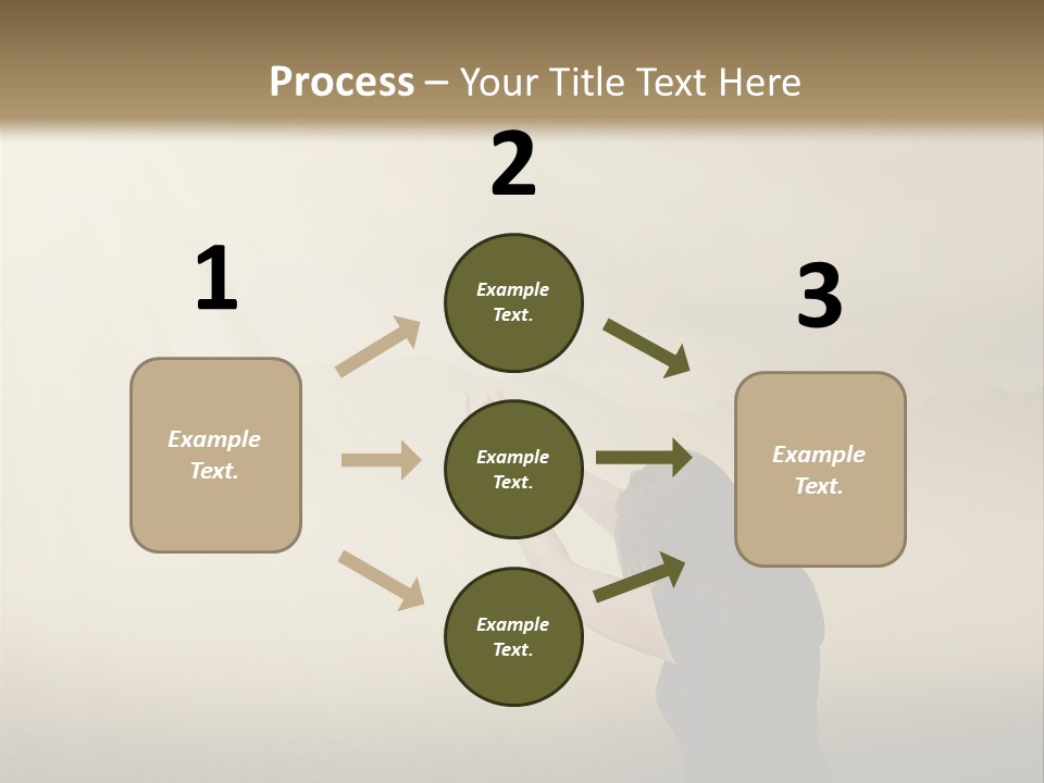 Practitioner Horizontal Man PowerPoint Template