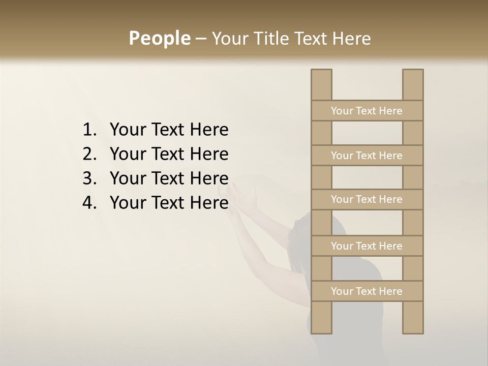 Practitioner Horizontal Man PowerPoint Template