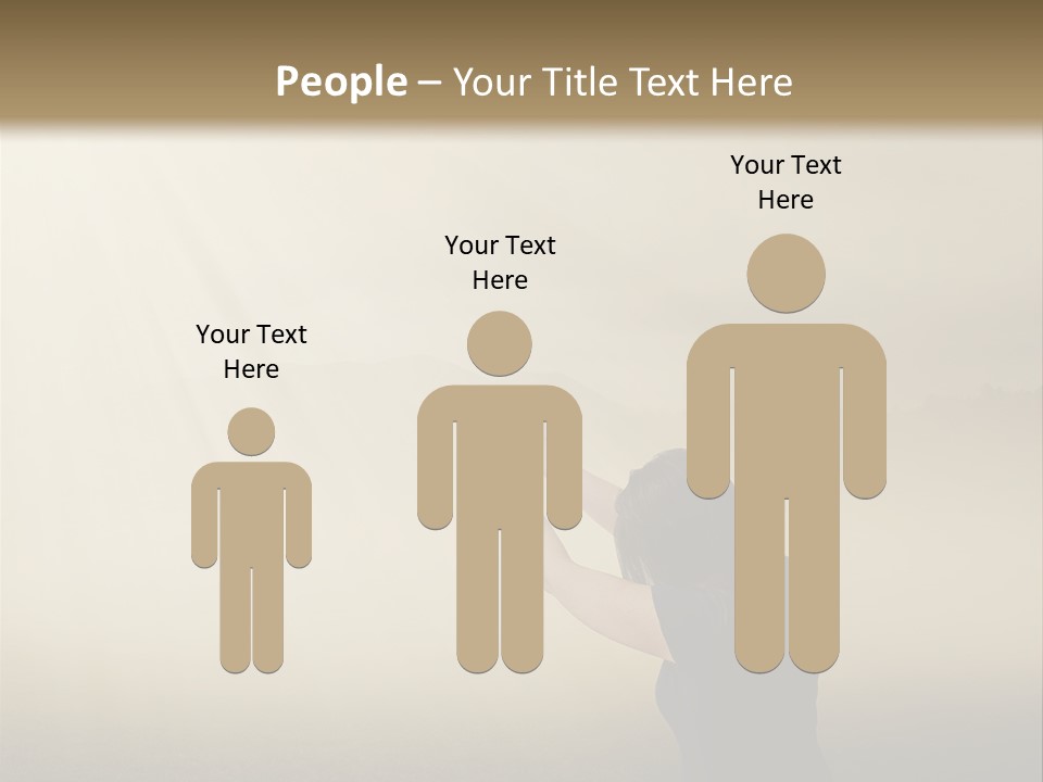 Practitioner Horizontal Man PowerPoint Template