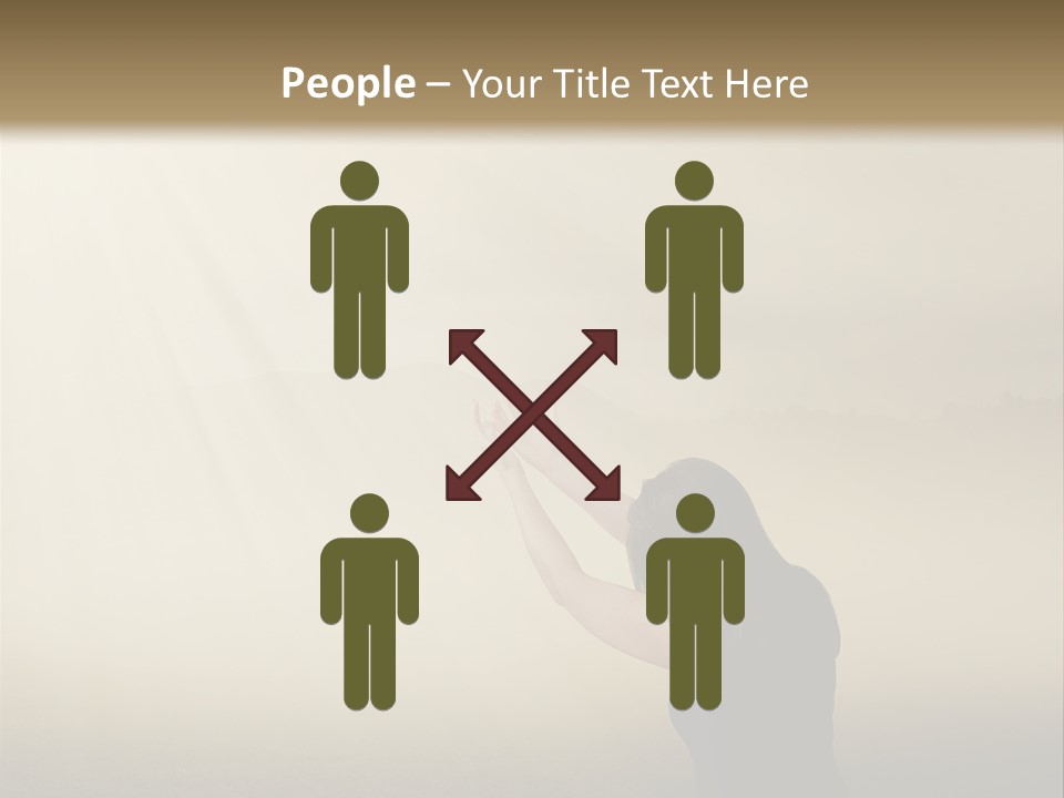 Practitioner Horizontal Man PowerPoint Template