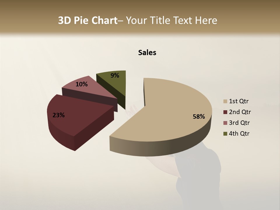 Practitioner Horizontal Man PowerPoint Template