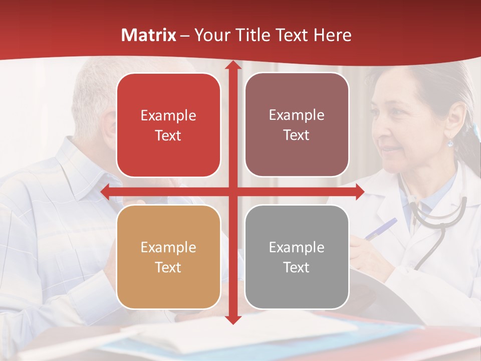 Practitioner Horizontal Man PowerPoint Template