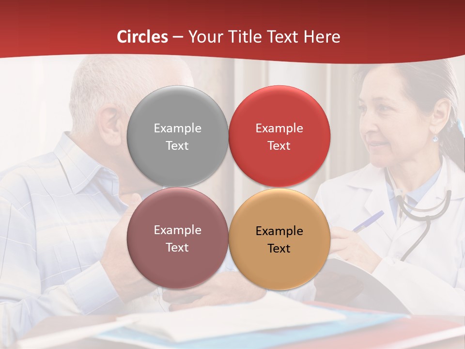 Practitioner Horizontal Man PowerPoint Template