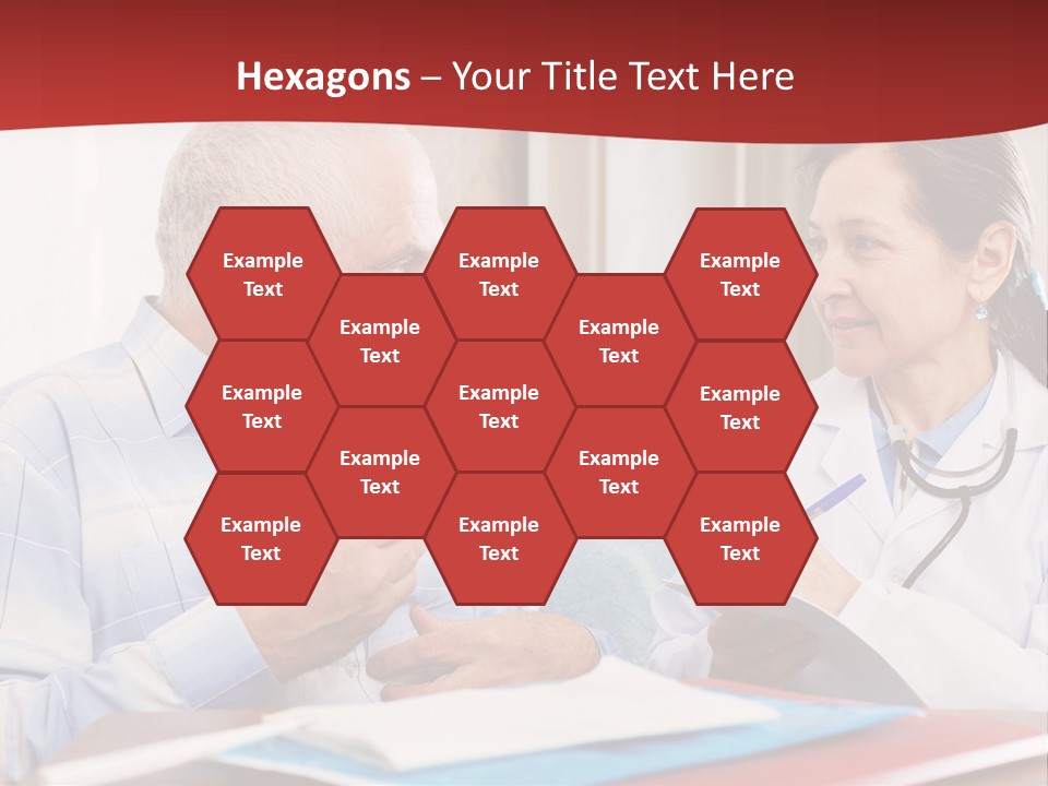 Practitioner Horizontal Man PowerPoint Template