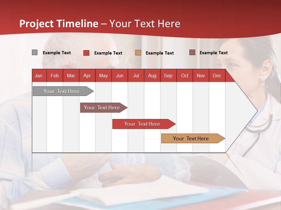 Practitioner Horizontal Man PowerPoint Template