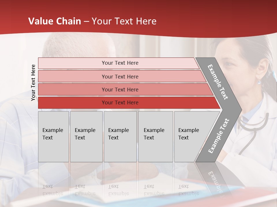 Practitioner Horizontal Man PowerPoint Template