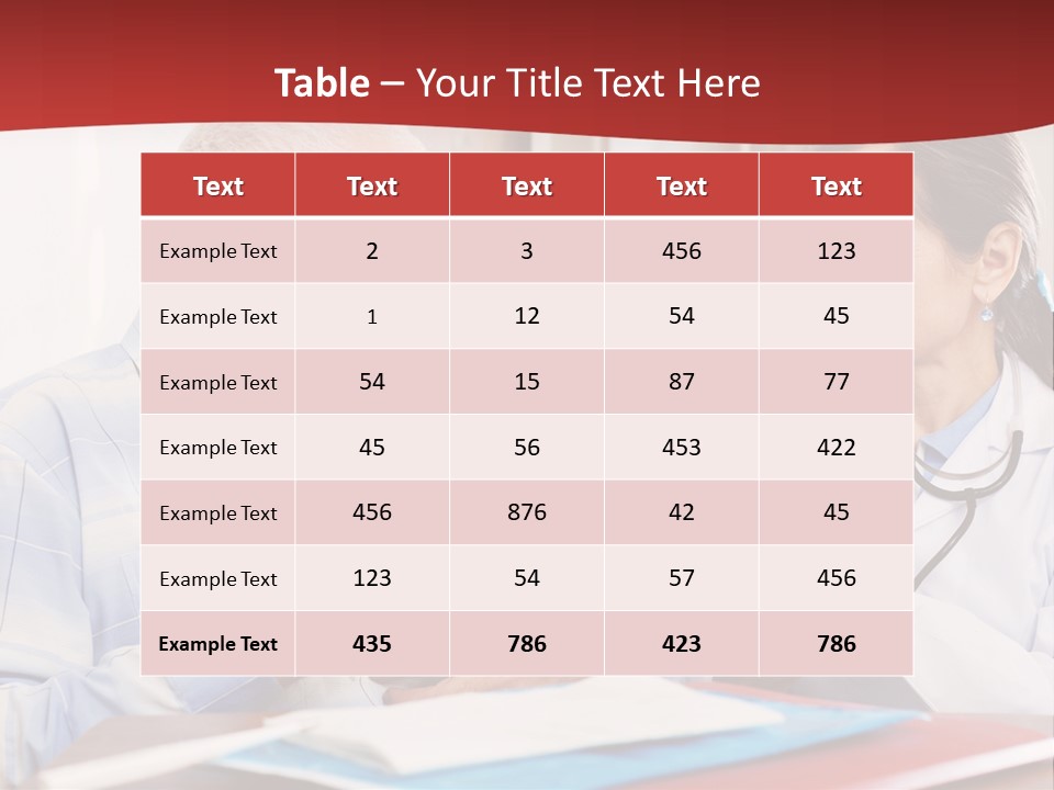 Practitioner Horizontal Man PowerPoint Template