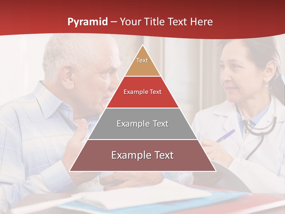 Practitioner Horizontal Man PowerPoint Template