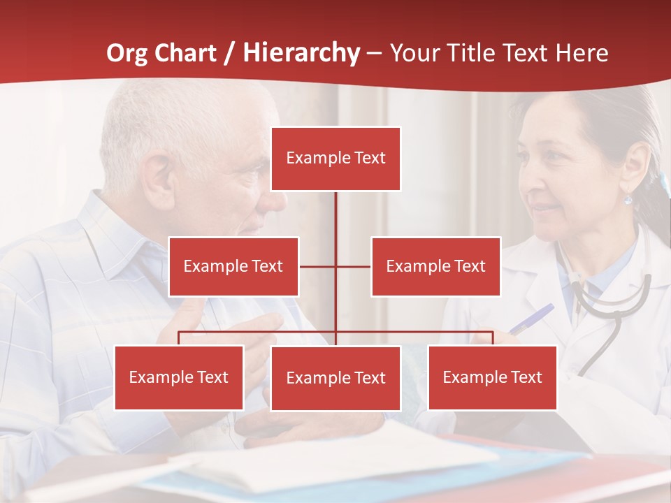 Practitioner Horizontal Man PowerPoint Template
