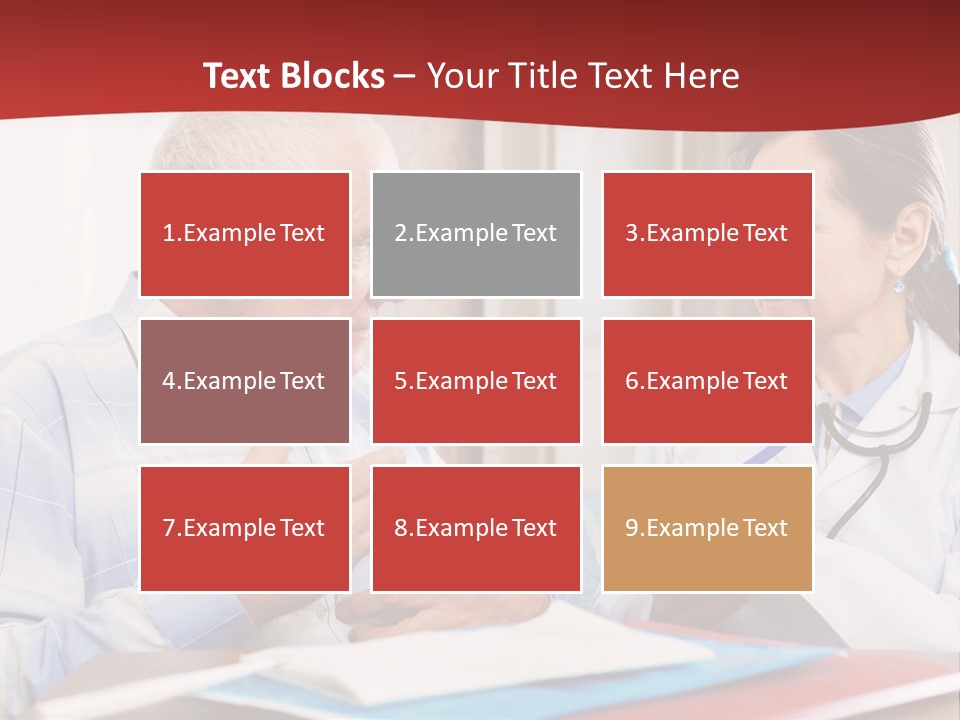 Practitioner Horizontal Man PowerPoint Template