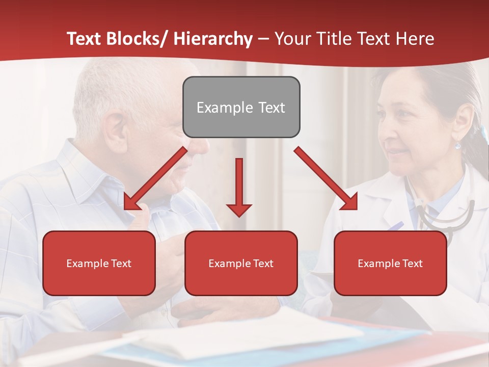 Practitioner Horizontal Man PowerPoint Template