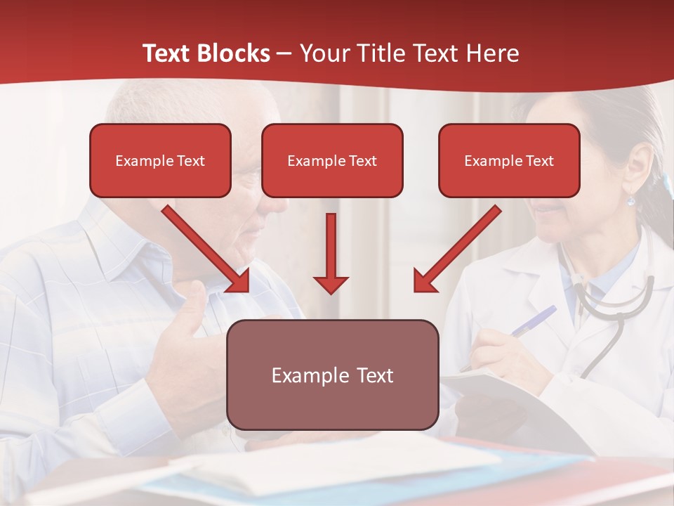 Practitioner Horizontal Man PowerPoint Template