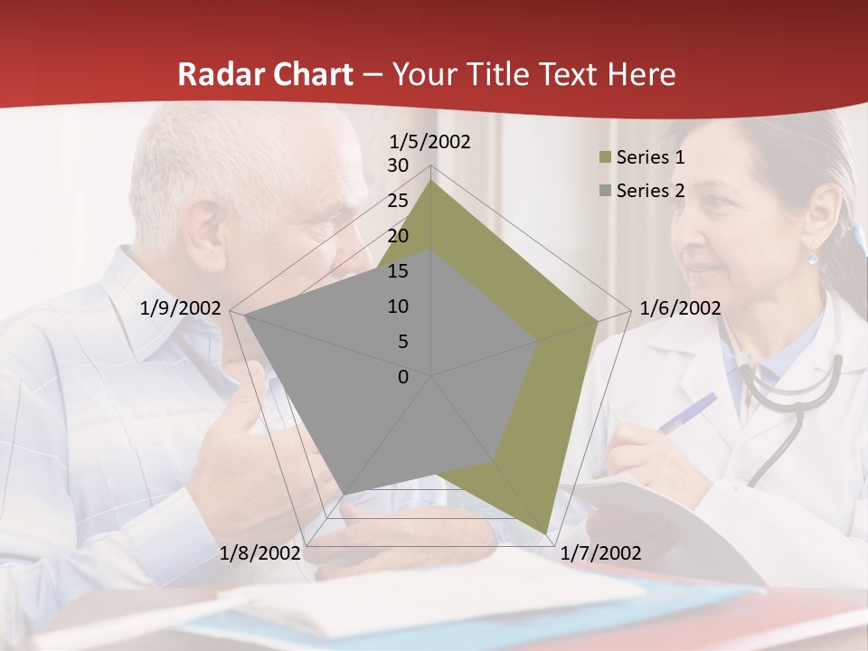 Practitioner Horizontal Man PowerPoint Template