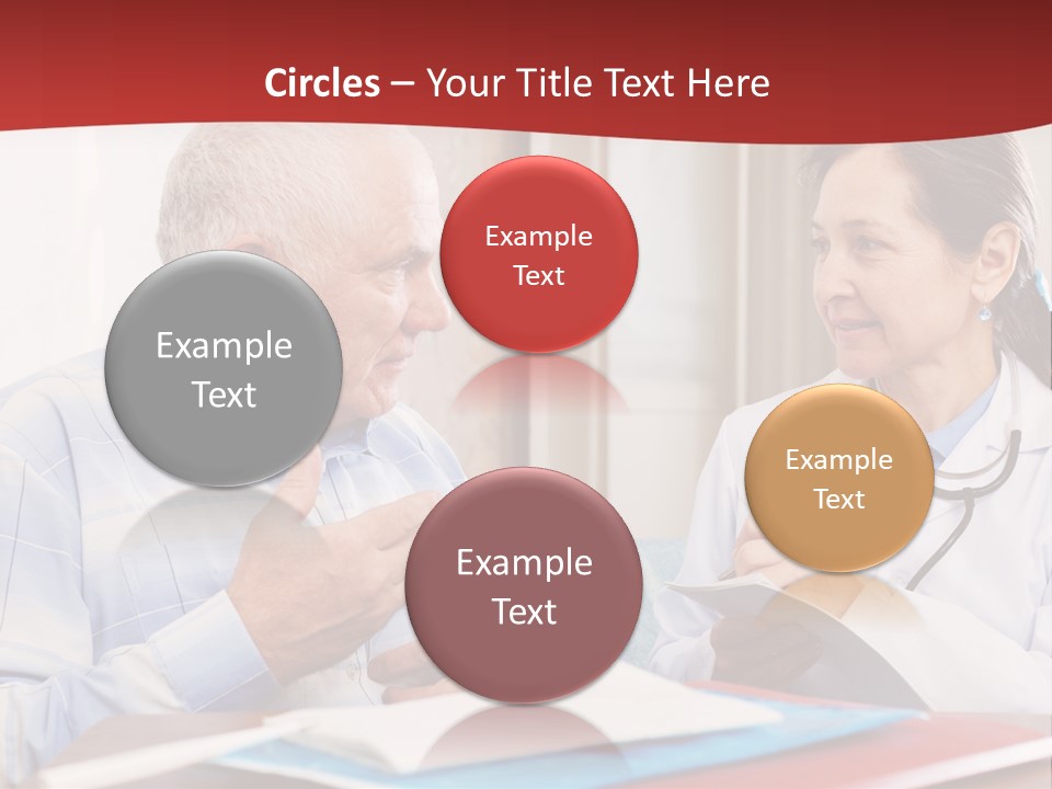 Practitioner Horizontal Man PowerPoint Template