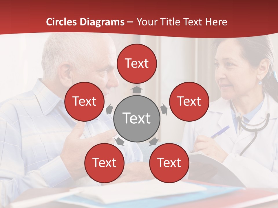 Practitioner Horizontal Man PowerPoint Template