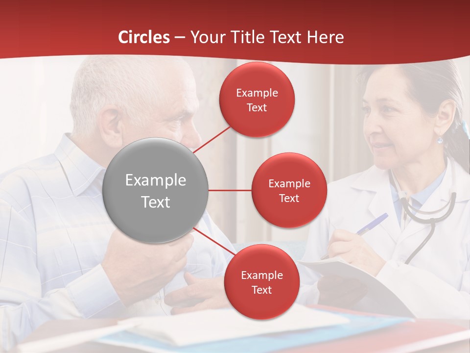Practitioner Horizontal Man PowerPoint Template