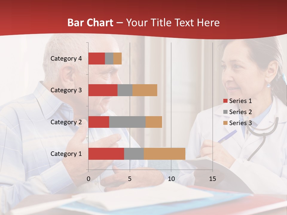 Practitioner Horizontal Man PowerPoint Template