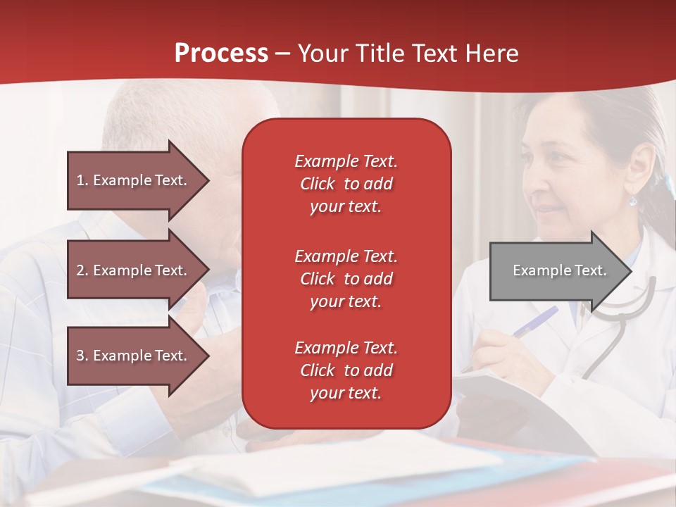 Practitioner Horizontal Man PowerPoint Template