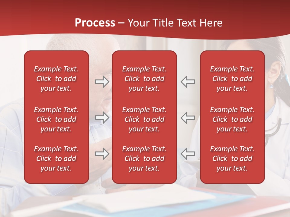 Practitioner Horizontal Man PowerPoint Template