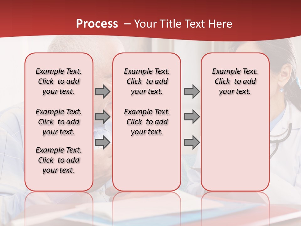 Practitioner Horizontal Man PowerPoint Template