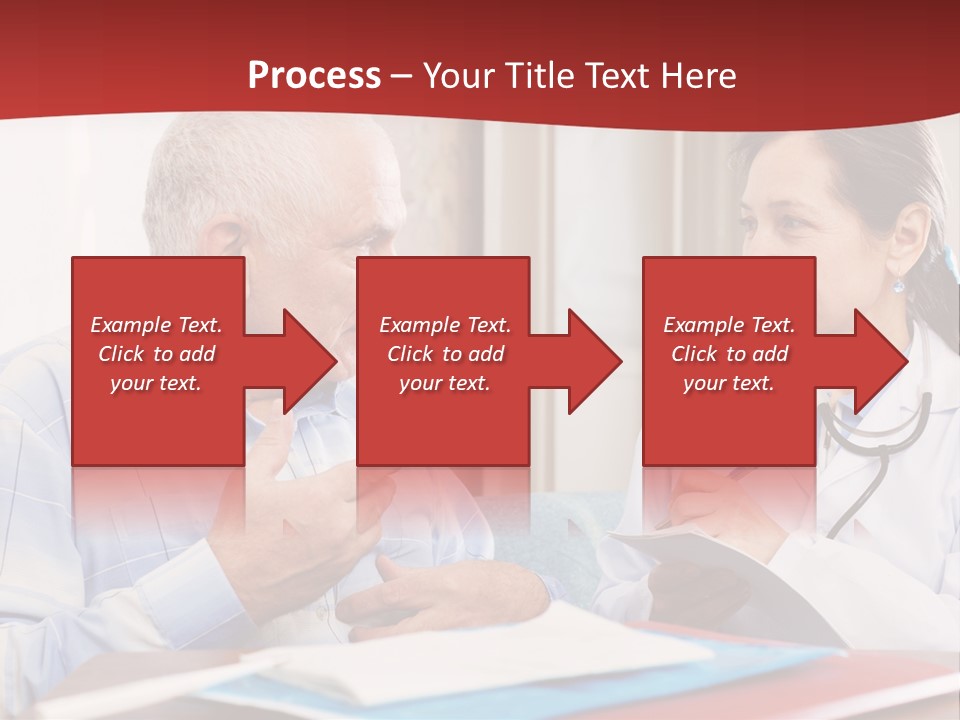 Practitioner Horizontal Man PowerPoint Template