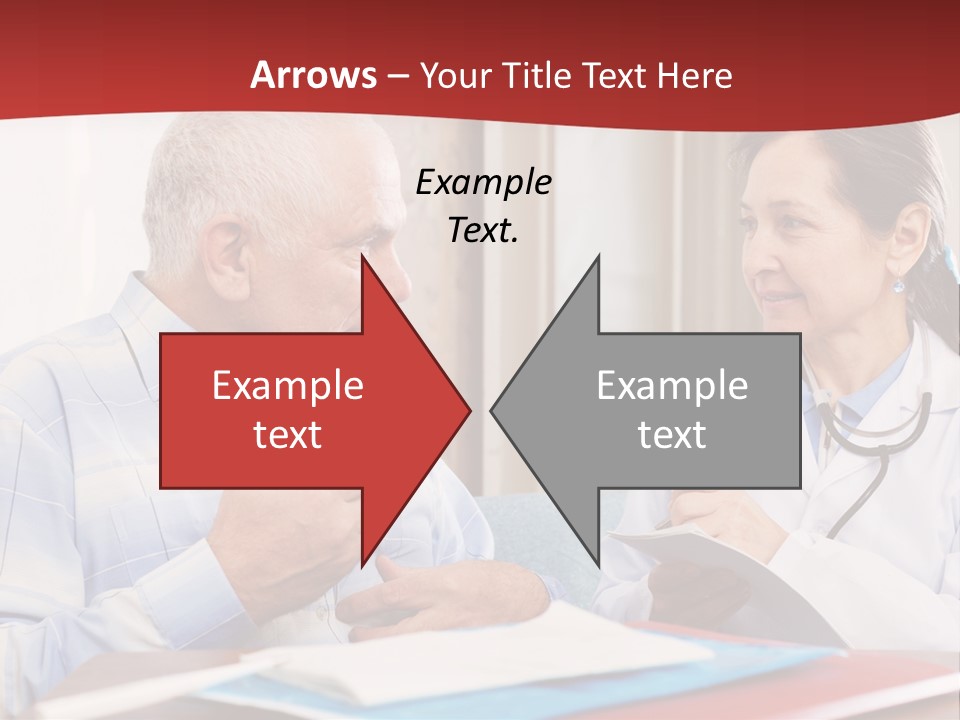 Practitioner Horizontal Man PowerPoint Template
