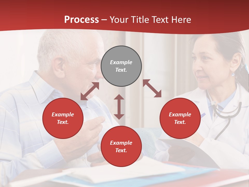 Practitioner Horizontal Man PowerPoint Template