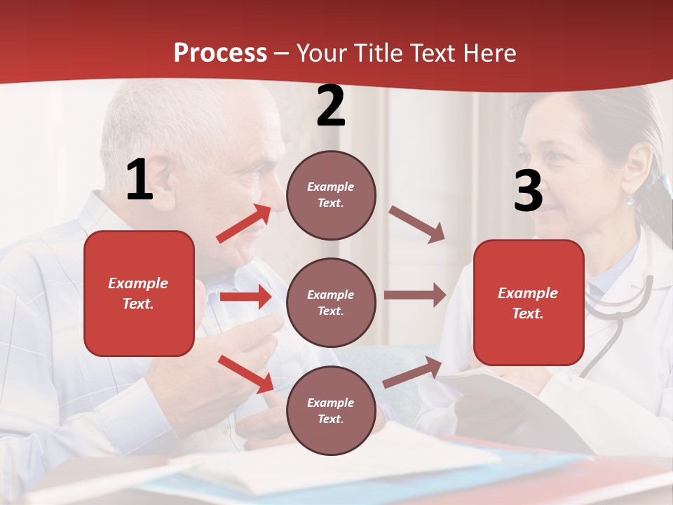 Practitioner Horizontal Man PowerPoint Template
