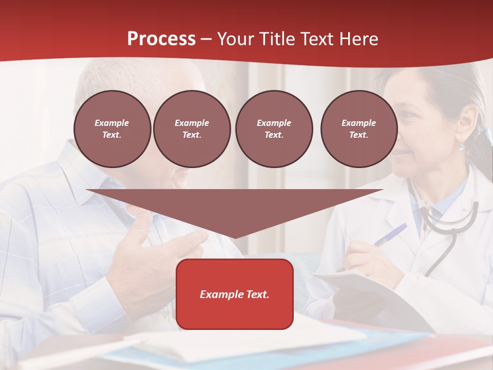 Practitioner Horizontal Man PowerPoint Template
