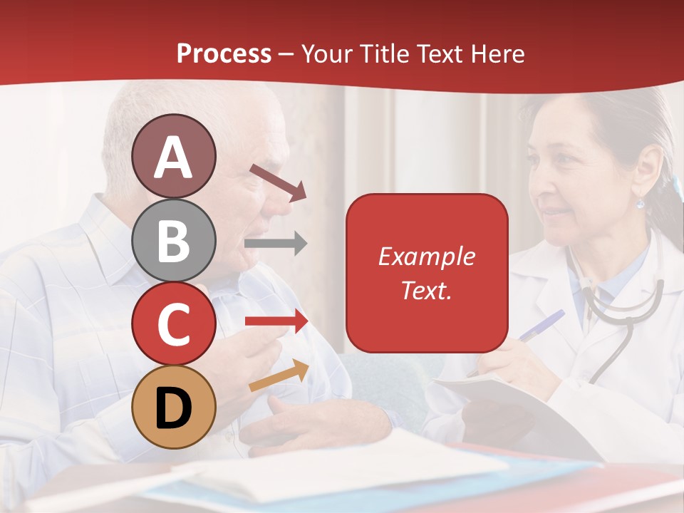 Practitioner Horizontal Man PowerPoint Template