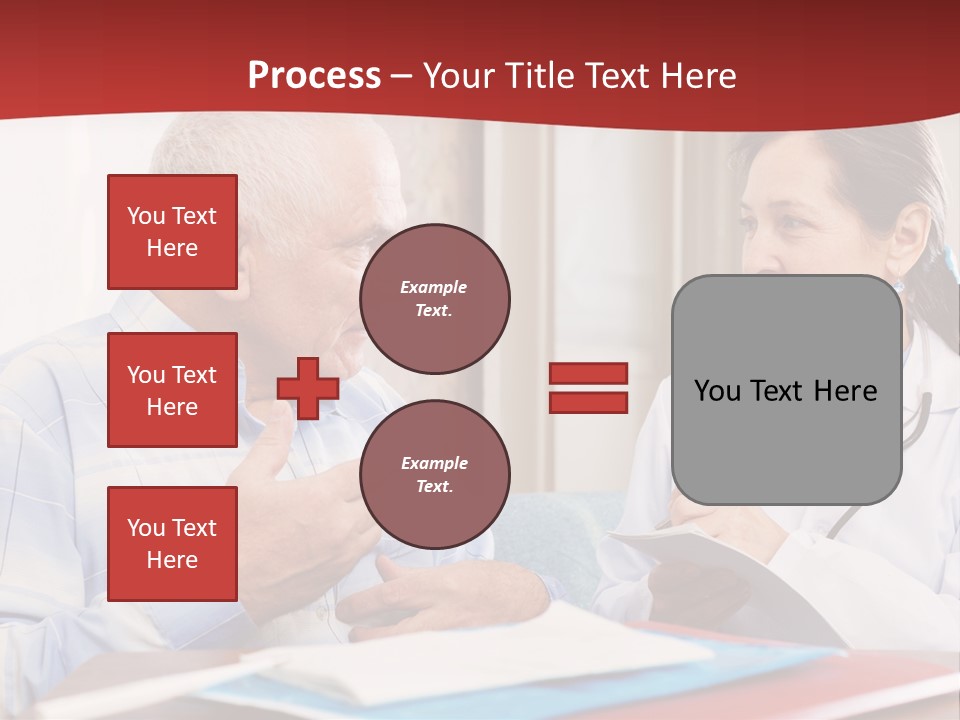 Practitioner Horizontal Man PowerPoint Template