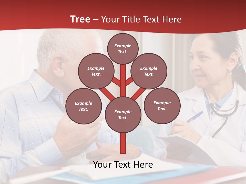 Practitioner Horizontal Man PowerPoint Template