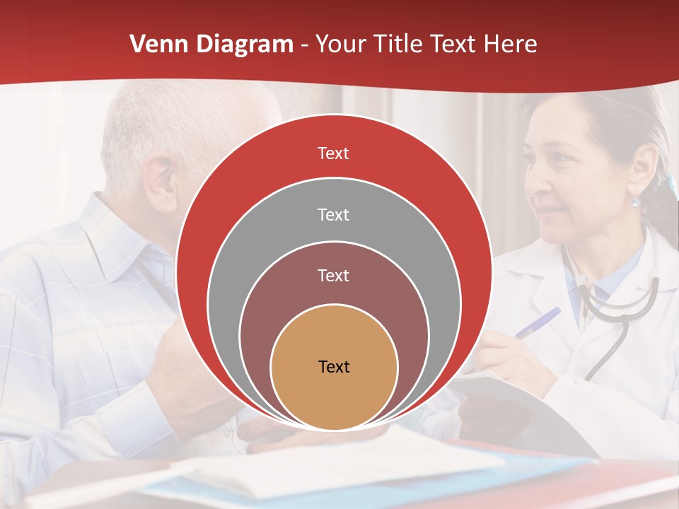 Practitioner Horizontal Man PowerPoint Template