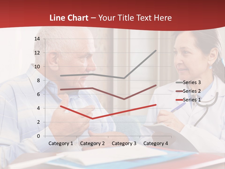 Practitioner Horizontal Man PowerPoint Template
