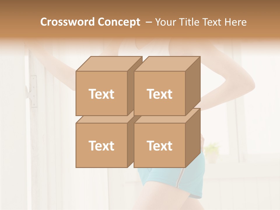Fitness Aching Relaxation PowerPoint Template