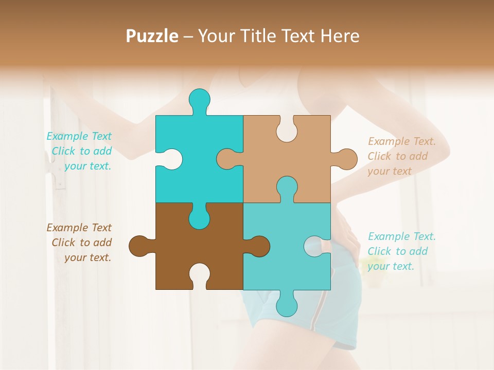 Fitness Aching Relaxation PowerPoint Template