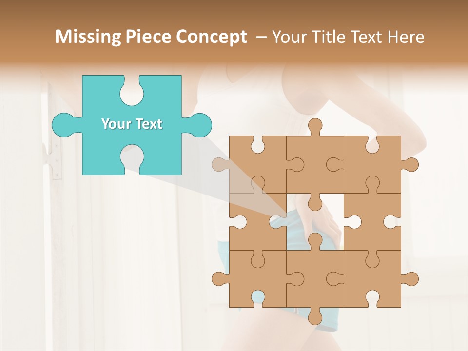 Fitness Aching Relaxation PowerPoint Template