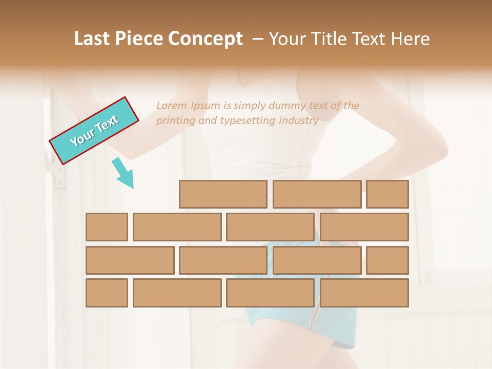 Fitness Aching Relaxation PowerPoint Template