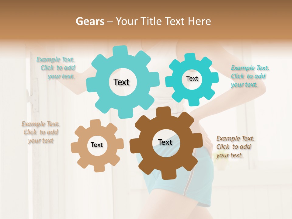 Fitness Aching Relaxation PowerPoint Template