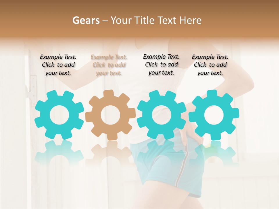 Fitness Aching Relaxation PowerPoint Template