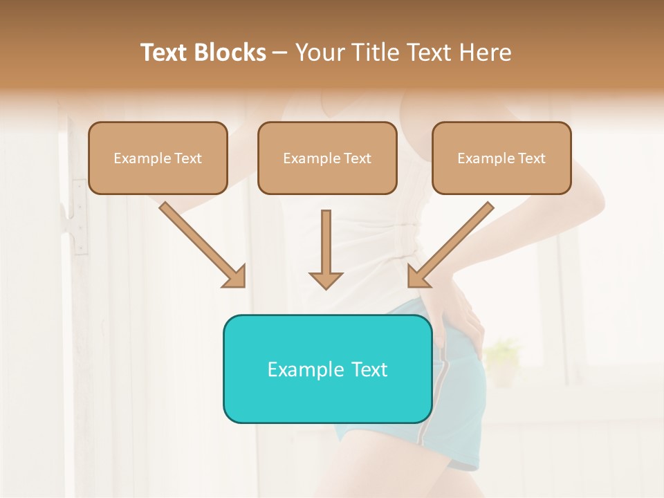 Fitness Aching Relaxation PowerPoint Template