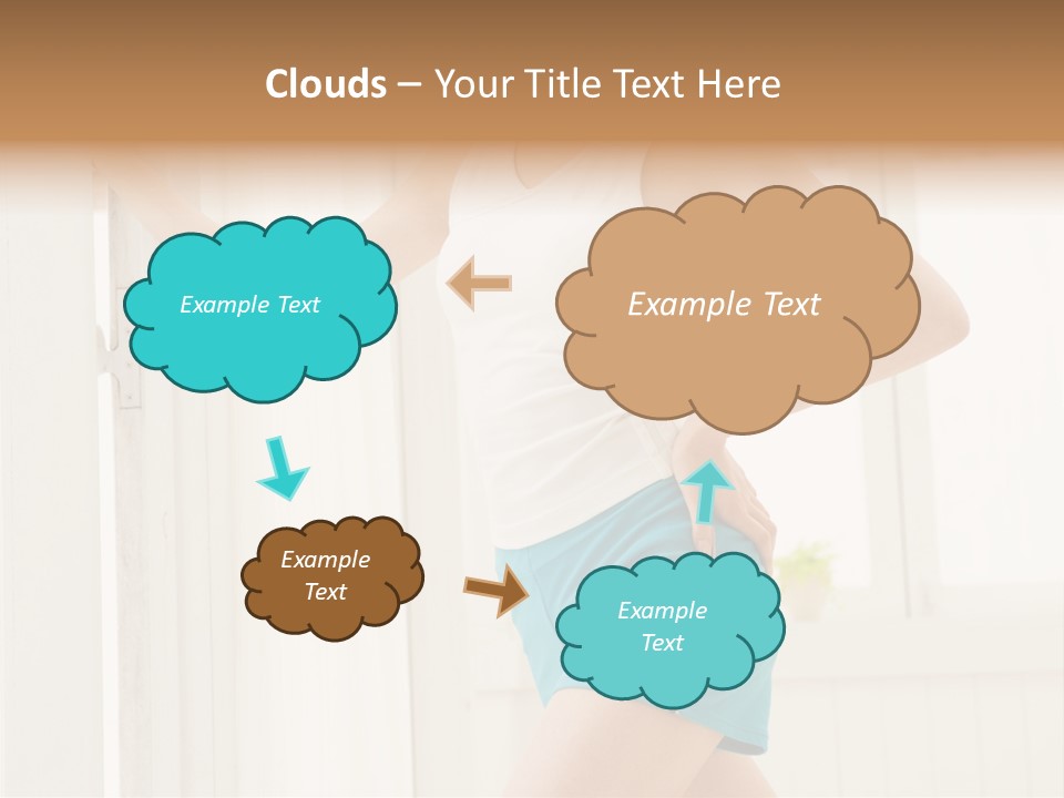 Fitness Aching Relaxation PowerPoint Template